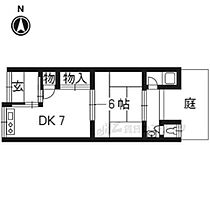 京都府京都市右京区梅津フケノ川町（賃貸アパート1DK・2階・28.35㎡） その2