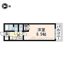 京都府京都市右京区西京極中町（賃貸マンション1K・2階・23.38㎡） その2