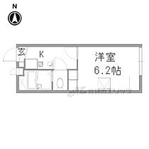 京都府京都市中京区西ノ京西月光町（賃貸アパート1K・1階・19.87㎡） その2