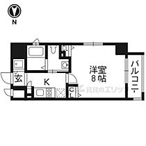 京都府京都市下京区岩上通四条下る佐竹町（賃貸マンション1K・4階・25.02㎡） その2