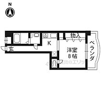 グレイパレスロックI 503 ｜ 京都府京都市西京区桂徳大寺北町（賃貸マンション1K・5階・32.81㎡） その2