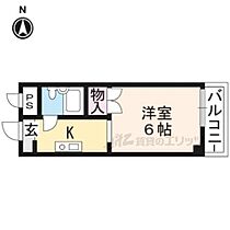 京都府京都市下京区西七条赤社町（賃貸マンション1K・3階・16.60㎡） その2