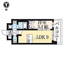 京都府京都市右京区西院西寿町（賃貸マンション1LDK・5階・30.42㎡） その2