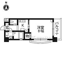 京都府京都市下京区猪熊通四条下る松本町（賃貸マンション1K・8階・33.00㎡） その2