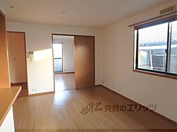 サンハイツ嵯峨野II 2階2LDKのリビング/ダイニング