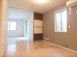 ラ・セゾン嵐山 1階1LDKのリビング/ダイニング