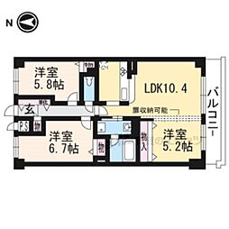 i.House02 3LDKの間取図画像