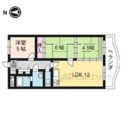 イースタン尊上院 3LDKの間取図画像