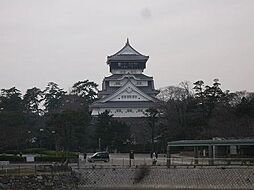 小倉城　850m