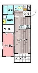 ル・クレール黄金テラス 2階/206