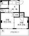 マンションうぐいす3階19.8万円