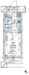 パレステュディオ池袋駅前 1Kの間取図画像