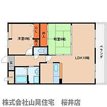 コートマスピーク  ｜ 奈良県桜井市大字阿部（賃貸マンション2LDK・2階・67.73㎡） その2