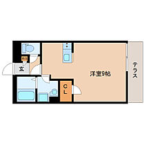 奈良県大和郡山市九条町（賃貸マンション1K・1階・29.60㎡） その2