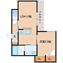 奈良県大和郡山市茶町（賃貸マンション1LDK・3階・43.99㎡） その2