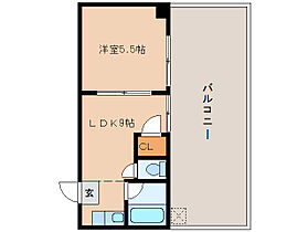 奈良県大和郡山市美濃庄町（賃貸マンション1LDK・4階・28.00㎡） その2