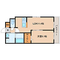 奈良県大和郡山市額田部北町（賃貸アパート1LDK・1階・42.51㎡） その2