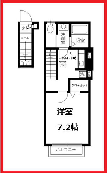 白山ヒルズ 203｜東京都文京区白山4丁目(賃貸アパート1K・2階・33.79㎡)の写真 その2