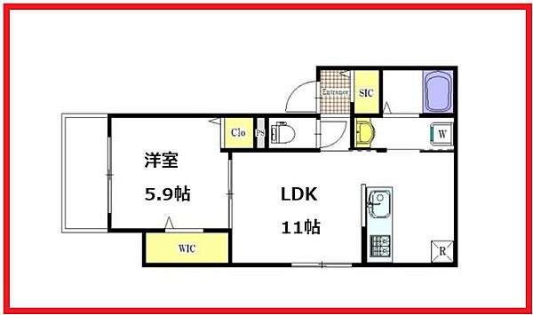 エヌエスグランドール 102｜東京都足立区千住寿町(賃貸アパート1LDK・1階・40.09㎡)の写真 その2