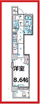 リヴシティ両国五番館 402 ｜ 東京都墨田区両国4丁目（賃貸マンション1K・4階・28.54㎡） その2