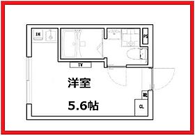 ボアソルテ町屋 203 ｜ 東京都荒川区荒川5丁目（賃貸マンション1R・2階・13.28㎡） その2