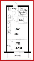 ネオグレイス綾瀬  ｜ 東京都足立区綾瀬3丁目（賃貸マンション1LDK・4階・32.10㎡） その2