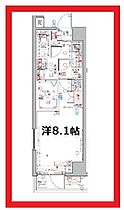 クレヴィスタ綾瀬II  ｜ 東京都足立区綾瀬5丁目（賃貸マンション1K・3階・25.86㎡） その2