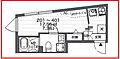 リナシータ町屋凛4階7.6万円