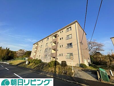 外観：緑豊かな住環境、竹山団地