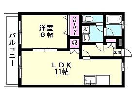 サクラス 101号室 ｜ 埼玉県本庄市栗崎115-1（賃貸アパート1LDK・1階・39.61㎡） その2