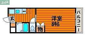 岡山県岡山市北区学南町2丁目（賃貸マンション1R・2階・27.84㎡） その2