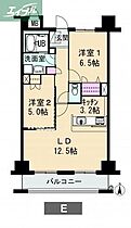 岡山県岡山市北区幸町（賃貸マンション3LDK・11階・65.34㎡） その2