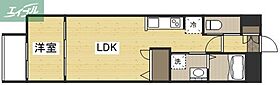 岡山県岡山市北区昭和町（賃貸マンション1LDK・1階・30.09㎡） その2