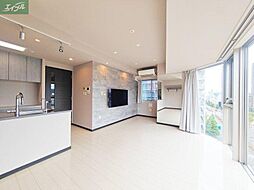 岡山電気軌道東山本線 城下駅 徒歩2分の賃貸マンション 10階2LDKのリビング/ダイニング