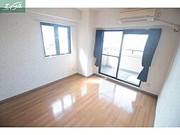 JR山陽本線 岡山駅 徒歩15分の賃貸マンション 6階ワンルームのリビング/ダイニング