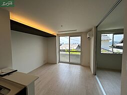 JR津山線 法界院駅 徒歩26分の賃貸アパート 1階1LDKのリビング/ダイニング