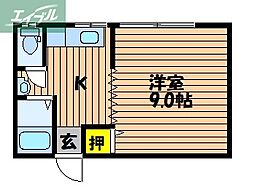 JR津山線 法界院駅 徒歩12分
