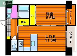 JR山陽本線 岡山駅 徒歩18分 2階/-