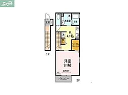 JR津山線 法界院駅 徒歩7分 2階/-