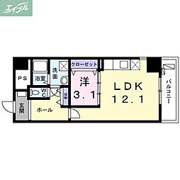 岡山電気軌道東山本線 柳川駅 徒歩9分