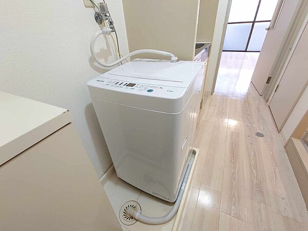 画像6:洗濯機あります。