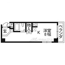 京都府京都市西京区桂上野南町（賃貸マンション1R・4階・20.79㎡） その2