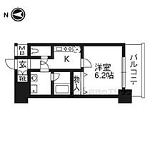 京都府京都市右京区梅津南広町（賃貸マンション1K・5階・24.30㎡） その2