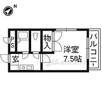 第6レジデンス春田 626 ｜ 京都府京都市西京区大枝塚原町（賃貸マンション1K・2階・25.50㎡） その2