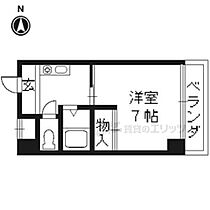 第7レジデンス春田 736 ｜ 京都府京都市西京区大枝沓掛町（賃貸マンション1K・2階・21.87㎡） その2