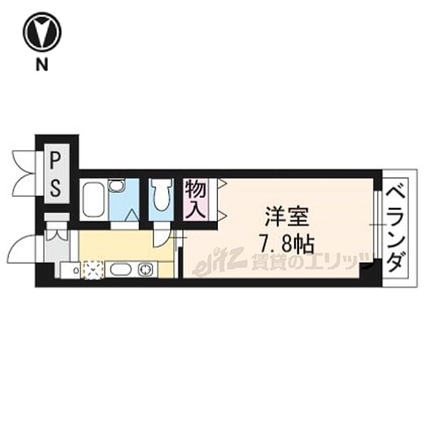 ルナソーレ淀 201｜京都府京都市伏見区淀下津町(賃貸マンション1K・2階・21.77㎡)の写真 その2