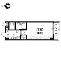 京都府京都市右京区西院安塚町（賃貸マンション1K・7階・21.37㎡） その2