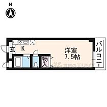 京都府京都市南区上鳥羽南唐戸町（賃貸マンション1R・4階・24.31㎡） その2