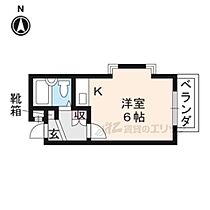 京都府向日市寺戸町二枚田（賃貸マンション1R・1階・17.00㎡） その2