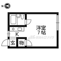 京都府京都市西京区大枝中山町（賃貸マンション1K・3階・21.00㎡） その2